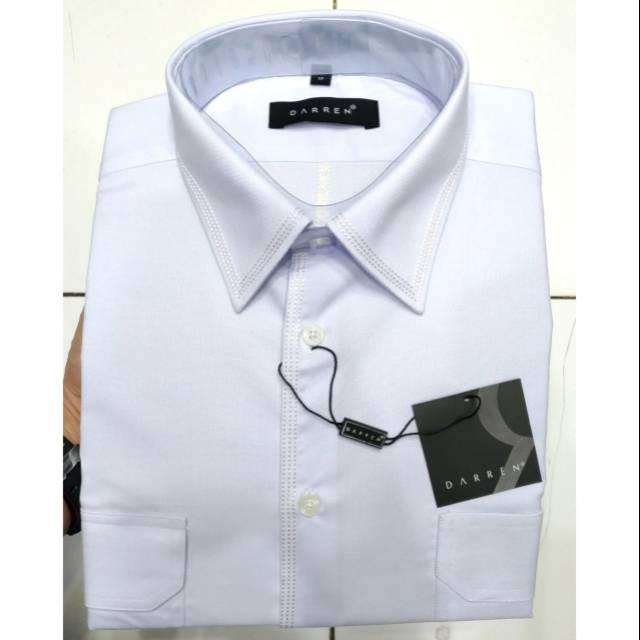  Kemeja  Darren Putih  Pilot Pdh Executive  Benang Double Smok 