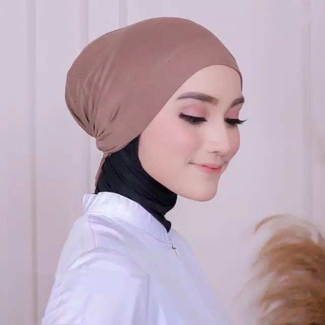 CIPUT TURKI MURAH / BANDANA HIJAB / JILBAB INNER JERSEY ARAB TALI | GODIVA96