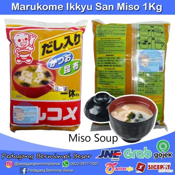 

Marukome Ikkyu San Miso 1Kg | Miso Jepang Best Seller