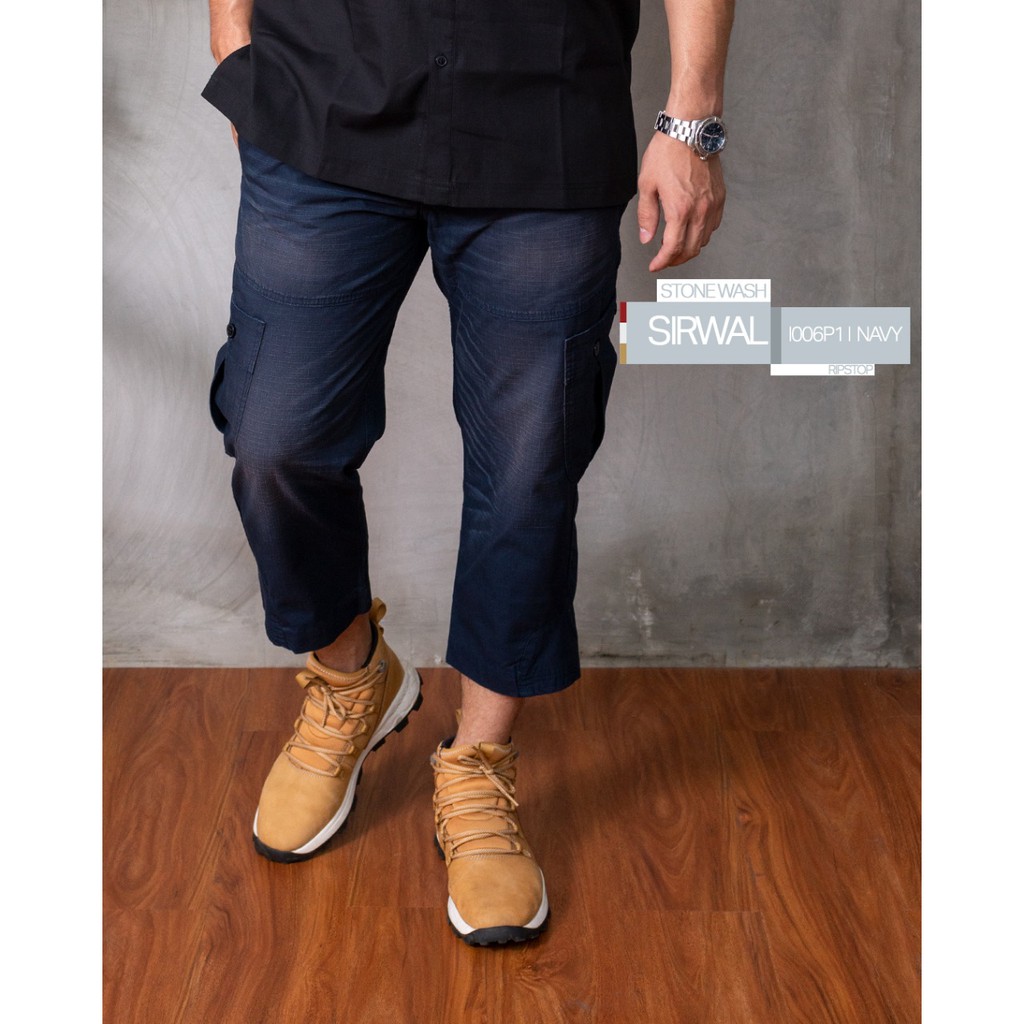 SIRWAL STONE WASH SAMASE NAVY -I006P1