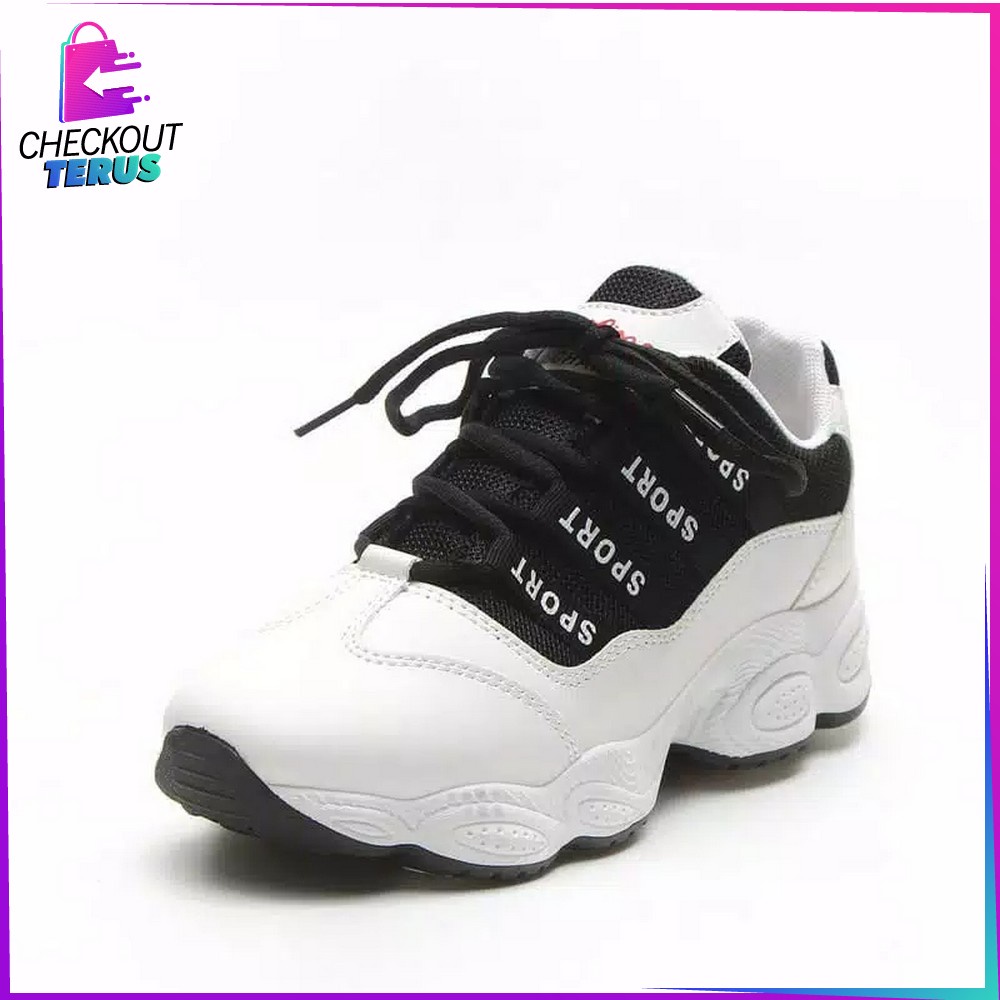 CT S1 117 Sepatu Kets Wanita Sepatu Running Sepatu Olahraga Fashion Trendy Sneakers Jogging Sport Sepatu Wanita