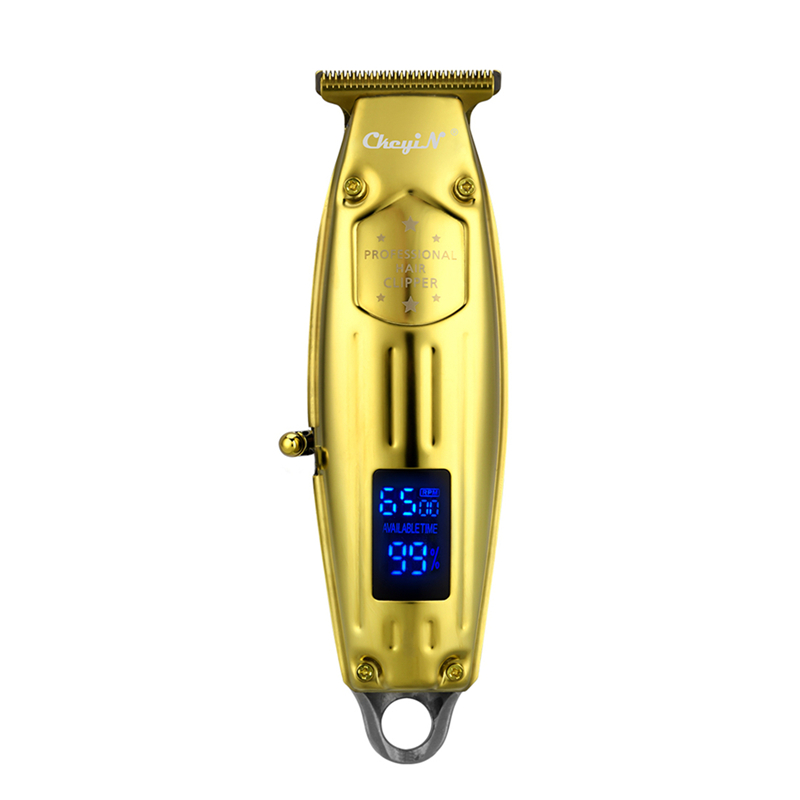 

CkeyiN Electric Hair Clipper LCD Display Men’s Trimmer Hair Cutting Barber Machine with 3 Limit Comb