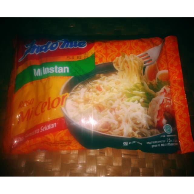 

Indomie rasa mie celor khas palembang(1dus/40pcs)