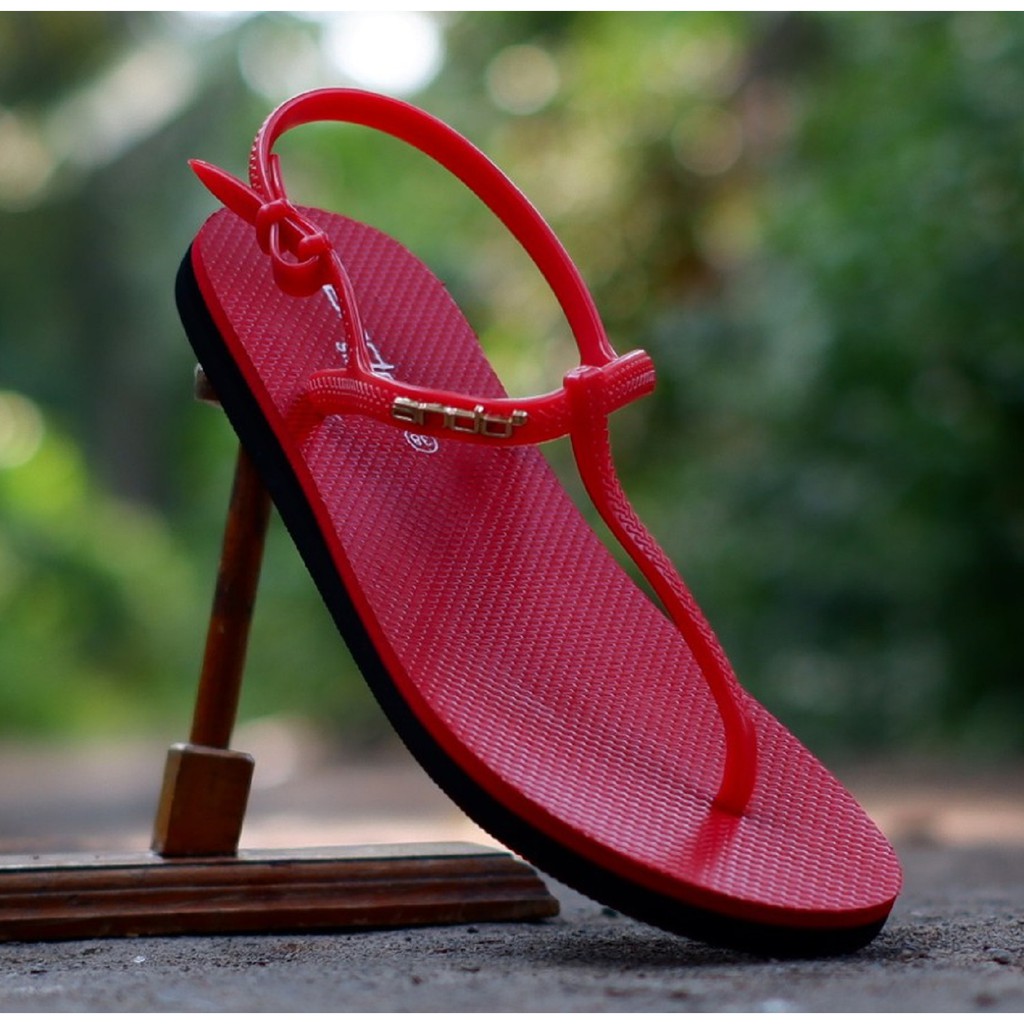 Sendal Jepit Tali Ando STRAPPY 02 Original Kualitas Import Model Terbaru Aneka Warna Sandal Wanita