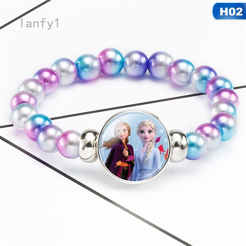 1 Gelang  Motif Kartun Frozen Elsa Untuk Hadiah Ulang Tahun 