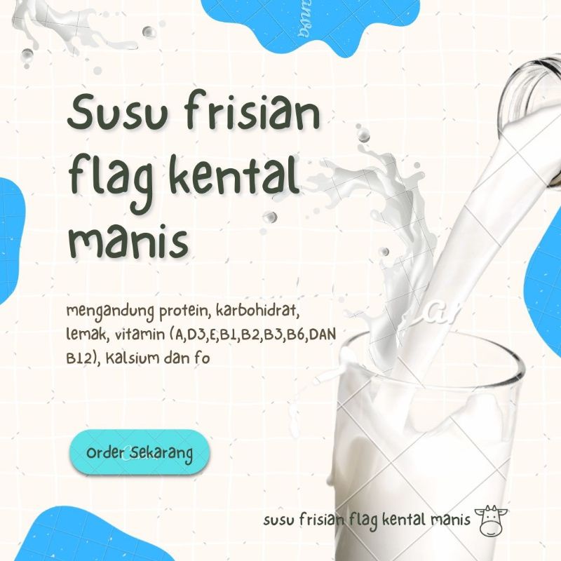 

susu frisian flag kental manis