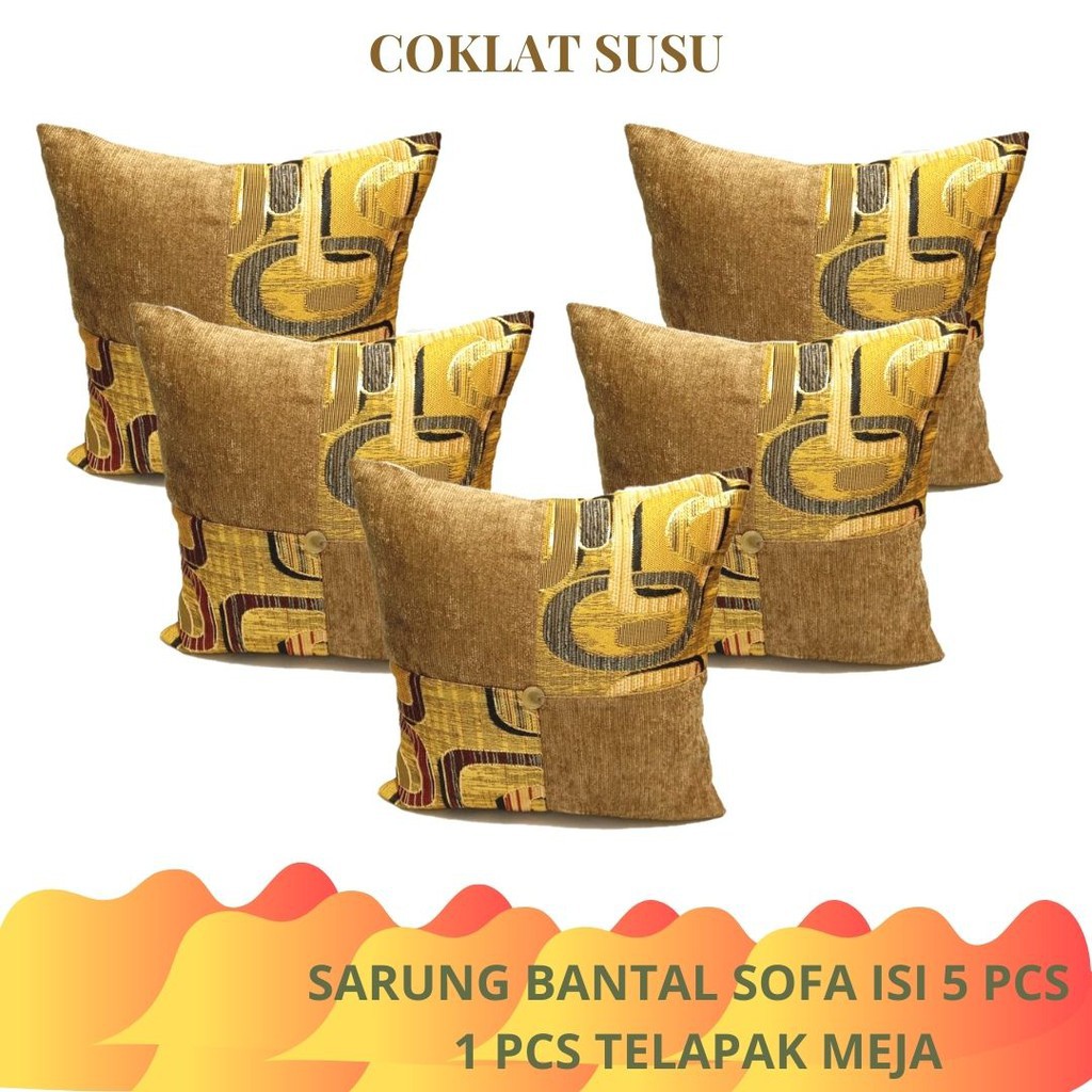 Rc Sarung Bantal Sofa Motif Minimalis Berbagai Warna