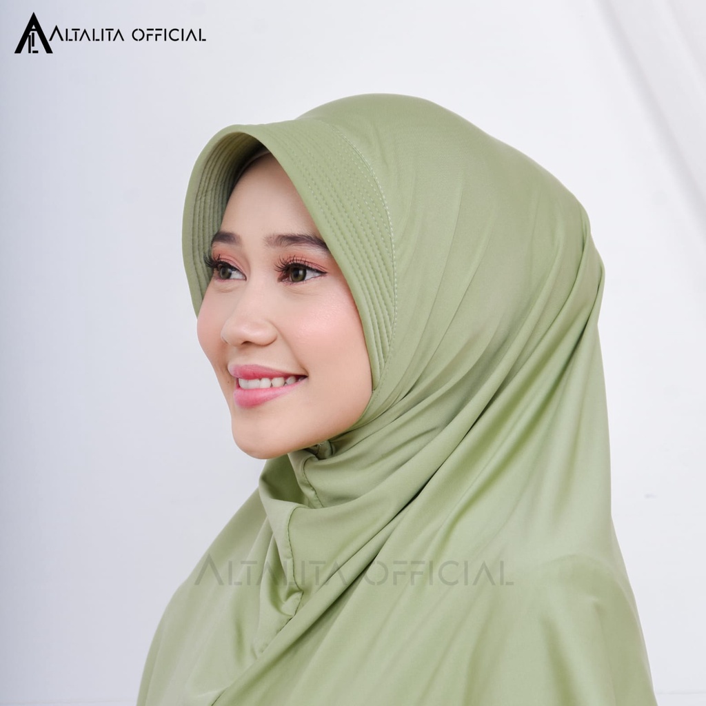 Altalita - Bergo Sport Hamidah Jersey Menutupi Dada Bahan Adem Lembut Tebal Berkualitas