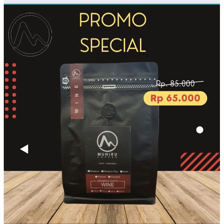 Kopi Arabika Gayo WINE