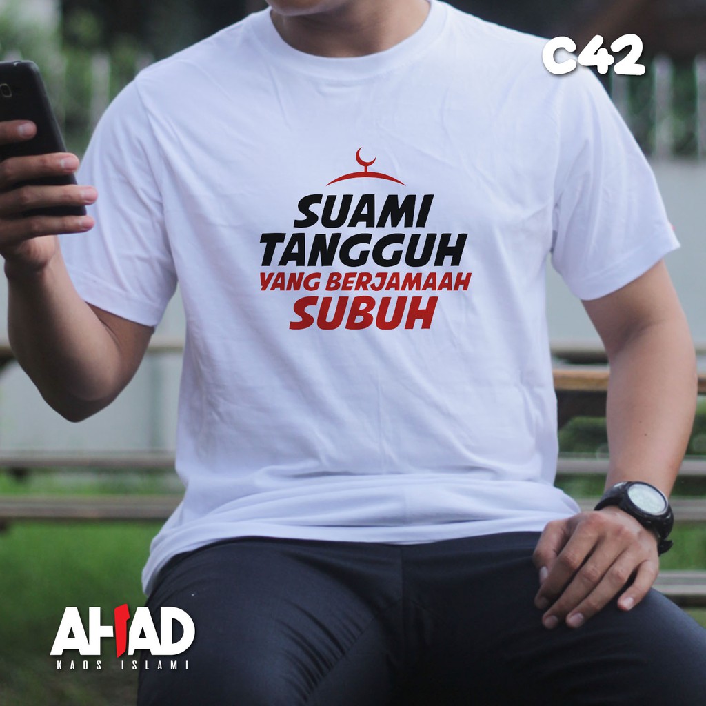 Kaos Islami Ahad - Suami Tangguh C40