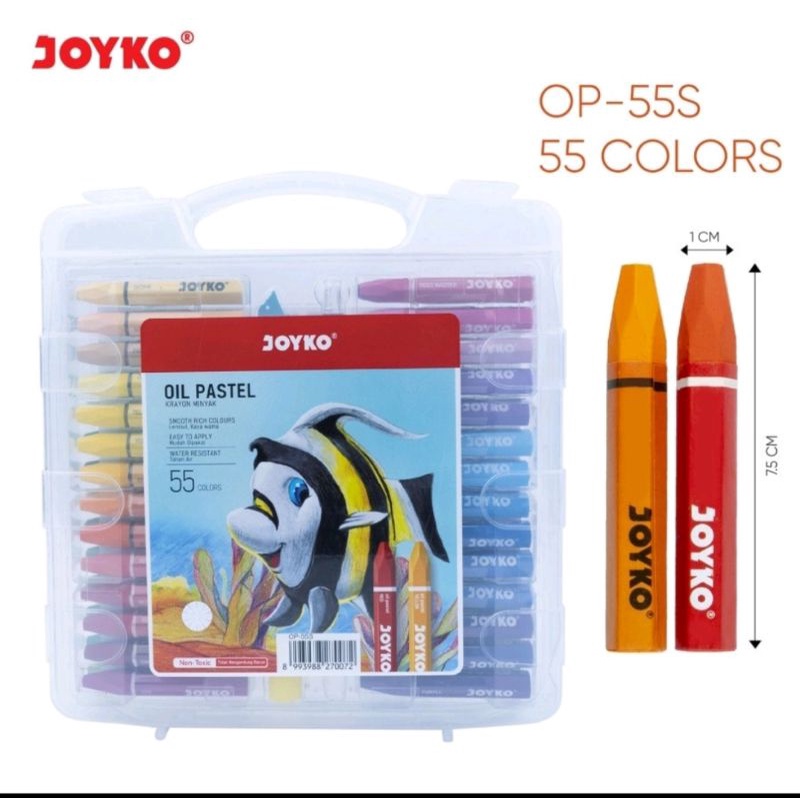 

Crayon Titi joyko 55 warna