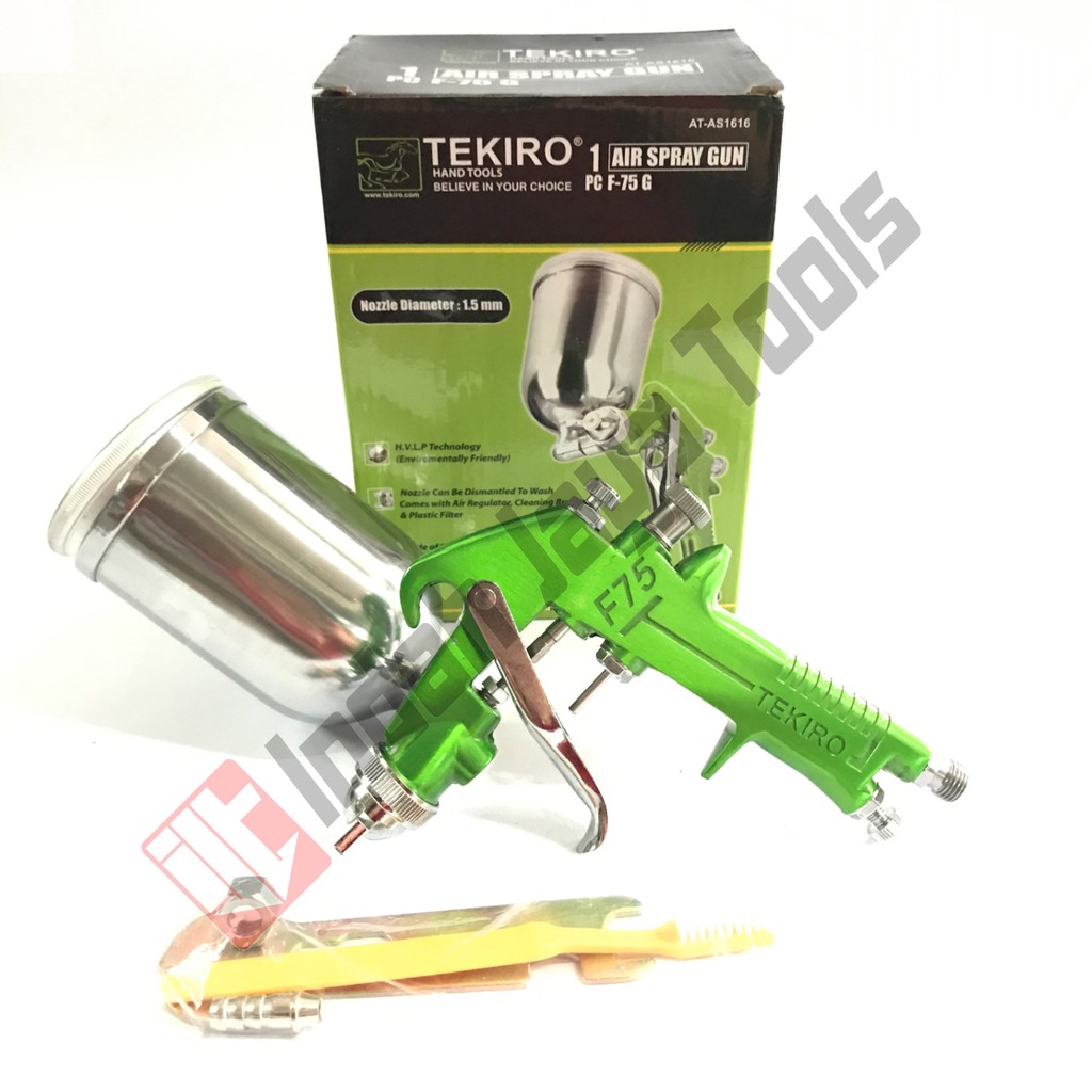 TEKIRO Spray Gun F75 G Tabung Atas - Semprot Cat Air F 75