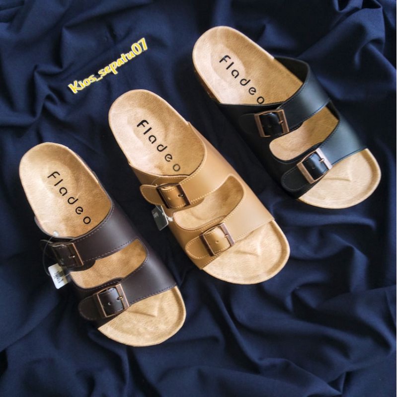 Sandal Slop Pria fldeo - Sendal matahari - sandal jepit santai cowok