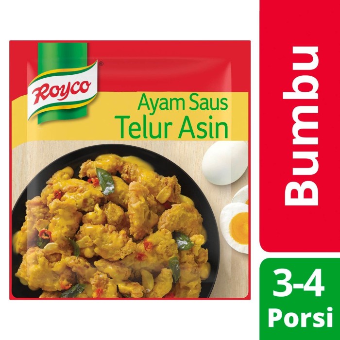 

Fe0Ggg Royco Bumbu Siap Pakai Ayam Saus Telur Asin 22G 75djbfv