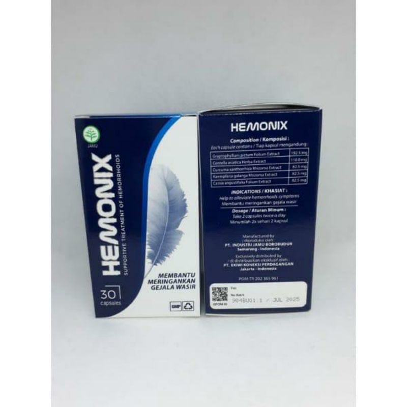 HEMONIX ASLI ORIGINAL 100 % OBAT AMBIYEN /WASIR KHASIAT TERBUKTI NYATA