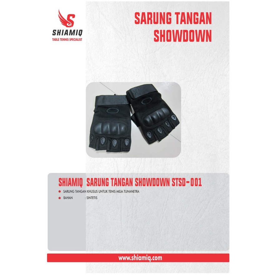 Premium Sarung Tangan Showdown Shiamiq