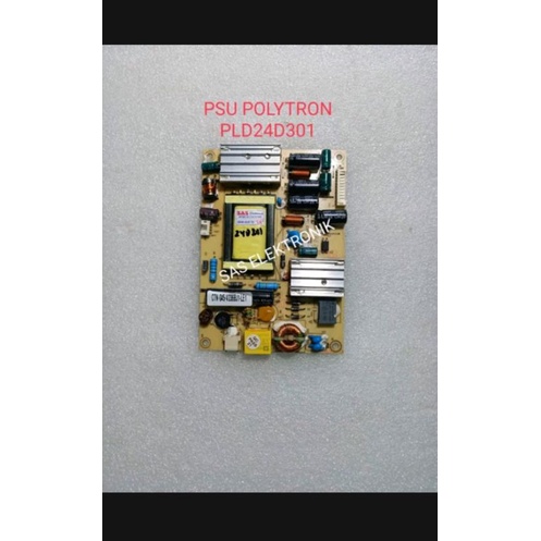 PSU POWER SUPLAY REGULATOR TV LED POLYTRON 24 INCH PLD-24D301 PLD24D301 PLD24D303 PLD-24D303