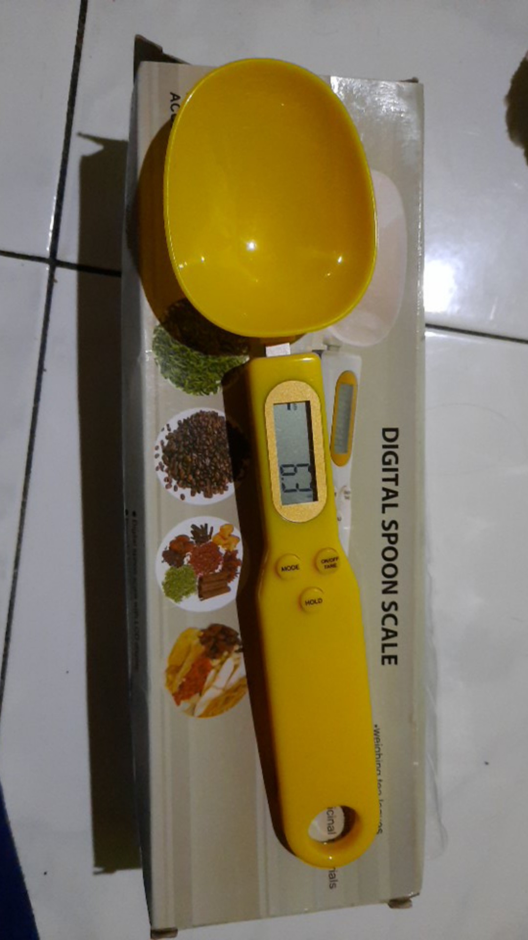 Sendok Alat Menimbang Timbangan Makanan Bumbu Obat Kopi Kue Digital Spoon Weight Scale