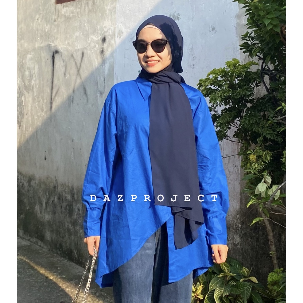 Sezha Poplin Shirt Kemeja Polos Katun Poplin by DAZPROJECT