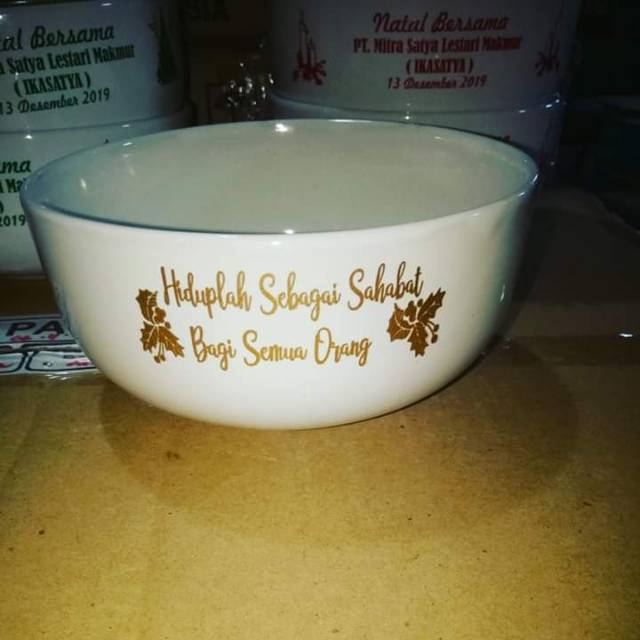 Mangkok keramik souvenir