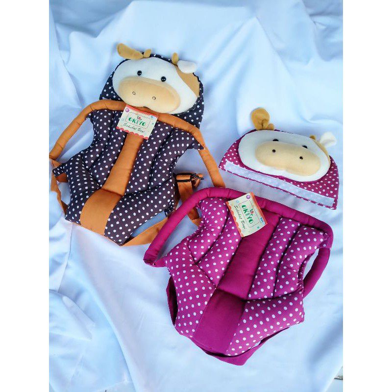 Gendongan Depan Okiyo Karakter Polkadot