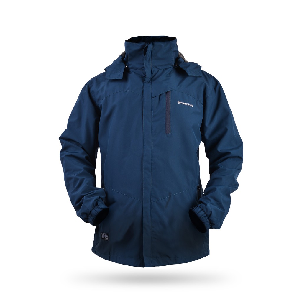 JAKET GUNUNG PRIA FREESTYLE WATERPROOF ANTI AIR TASLAN JAKET GUNUNG PRIA FREESTYLE WATERPROOF ANTI AIR TASLAN