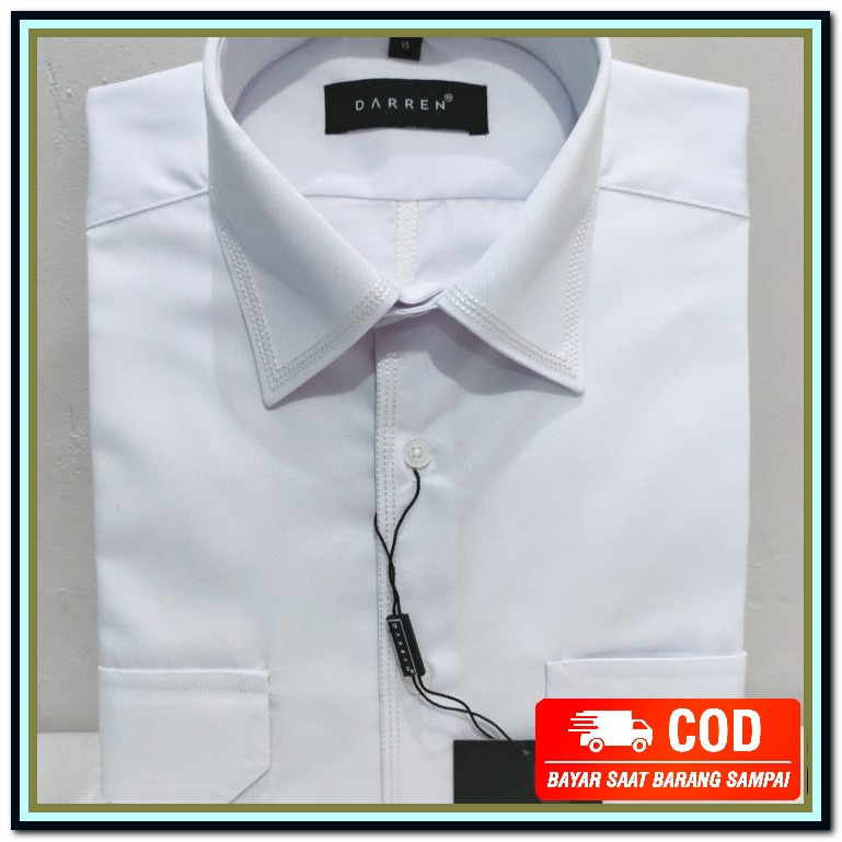 Gabrielle Casual Kemeja Pria Dewasa Pria Dewasa Formal Kasual Ker XB626 Kemeja Pria Putih Pendek D