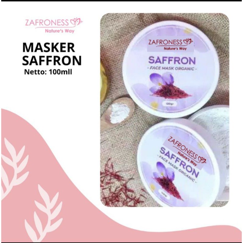 

MASKERSAFFFRONORGANICbyZAFRONESS