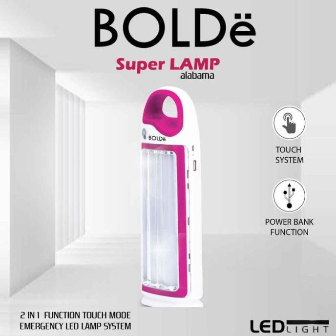 BOLDe ALABAMA Super LAMP LED Lampu Emergency Portable