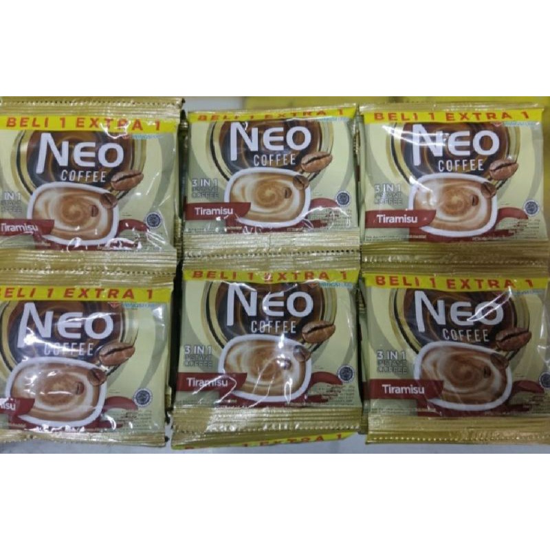 

Kopi Top Kopi NEO COFFE TIRAMISU 1 renceng isi 20 sachet