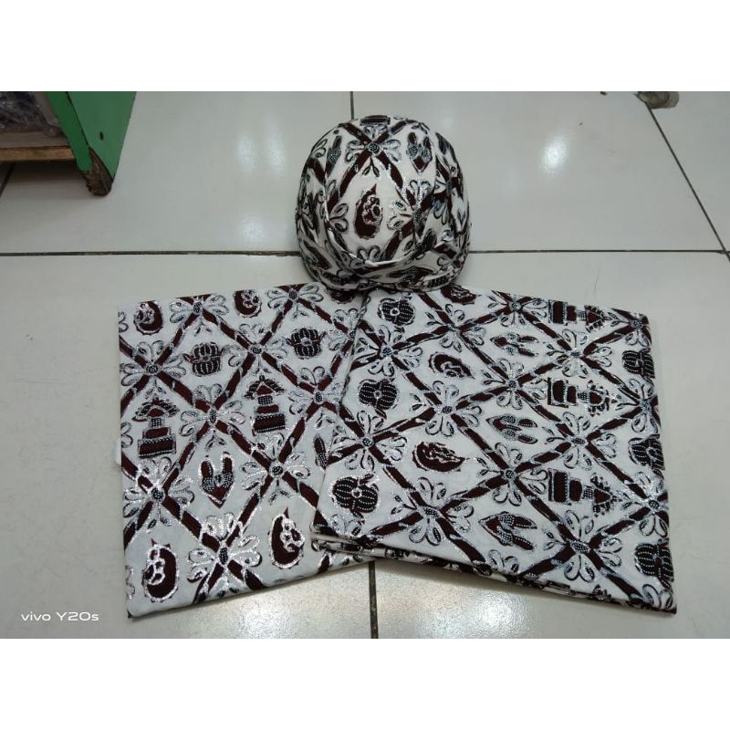 KAIN BATIK PRADA-KAIN PENGANTIN+BLANGKON