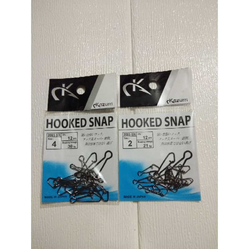kazzuri HOOKED SNAP/peniti pelampung pancing