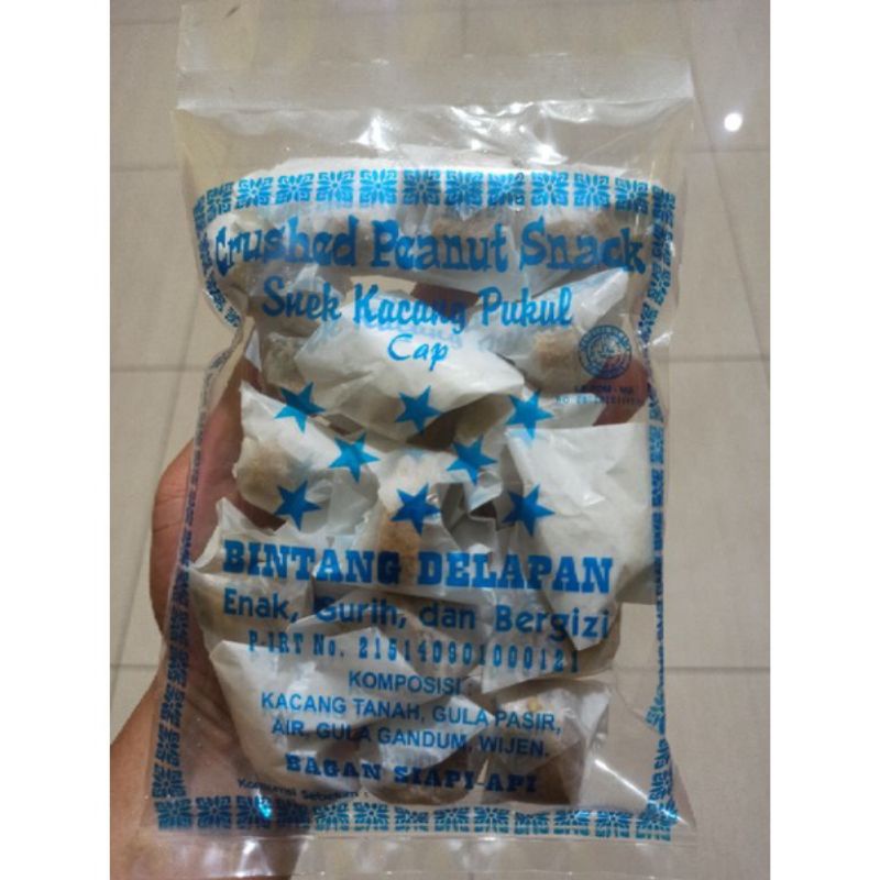 

Kacang Pukul BINTANG DELAPAN ukuran sedang khas Bagansiapiapi