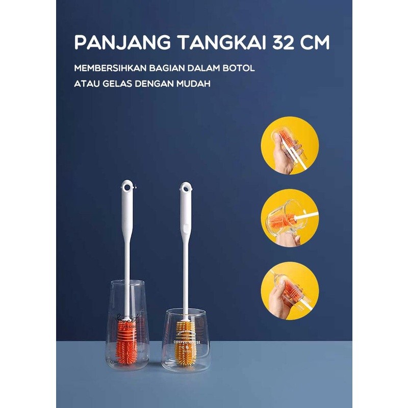 CLEANING TOOLS BONBOX Sikat Pembersih Silikon Tekstur Lembut - BCB03