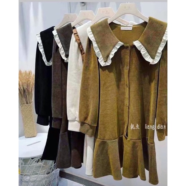 TUNIK COLLAR KOREA IMPORT PREMIUM
