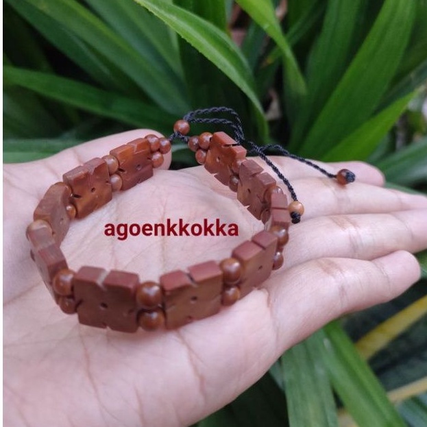 Gelang Naji lubang coklat kokka kaokah