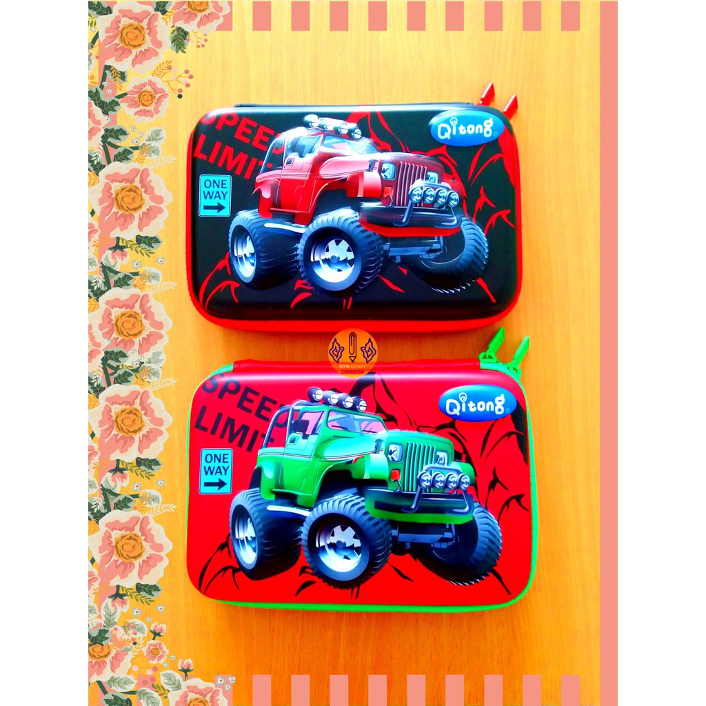 

Tempat Pensil Slet 3D Imaeo QT-5704 Pencil Case Cars Qitong