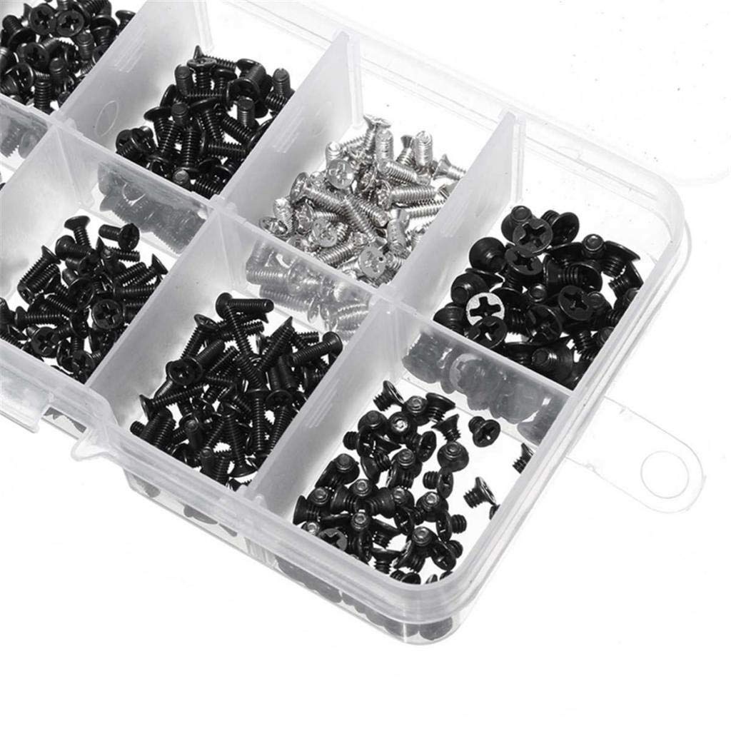 Mur Baut Laptop 500pcs Netbook Screw Kit Baut Notebook - Lenovo Asus Acer Dell