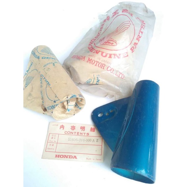 slongsong shock depan cb125 cb175 twin kupingan lampu depan honda cb125 175 twin pangkon lampu depan