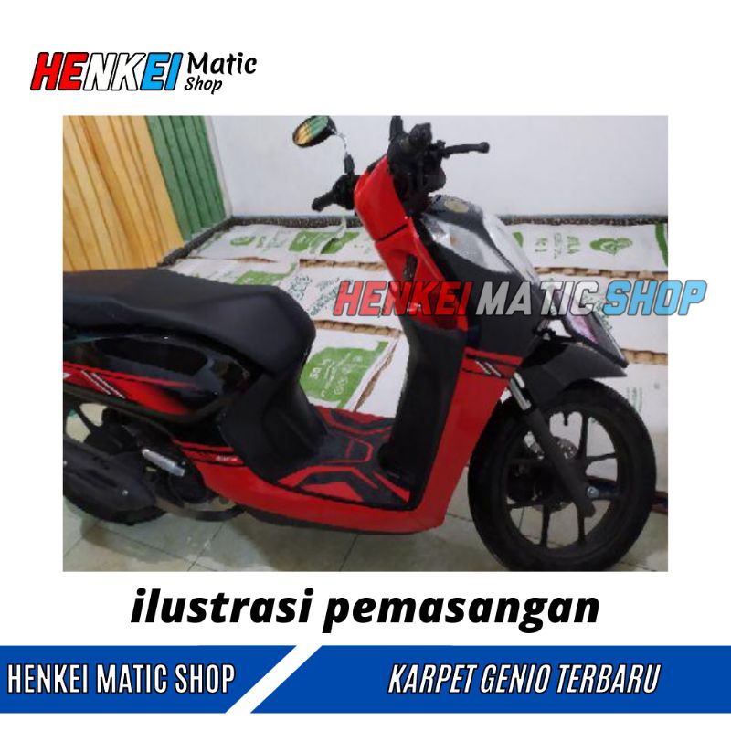 Monster Karpet Genio 2021 - Keset Motor Genio  - Alas Kaki Motor Genio 2021 2020