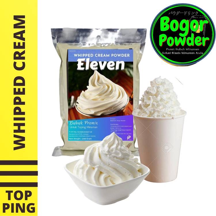 

Whiped Cream 1kg / Bubuk Whiped Cream 1 kg / Powder Whiped 1kg