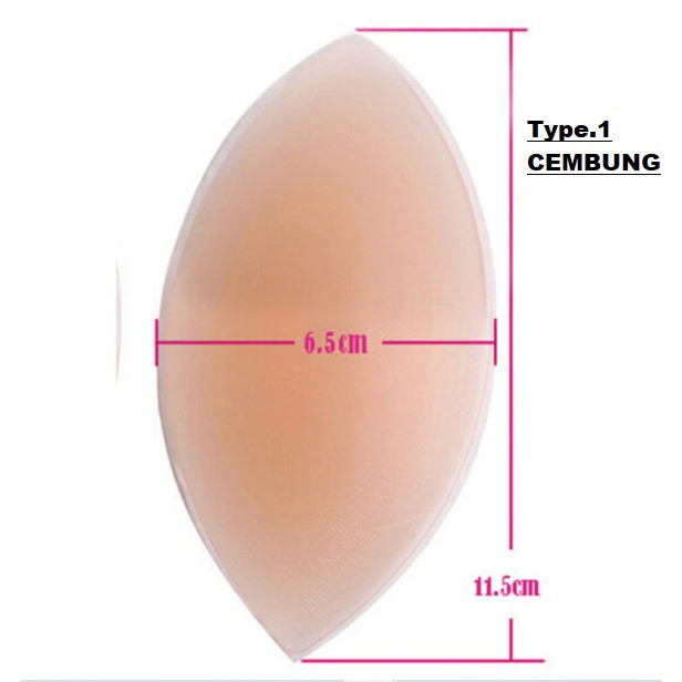 Silicone/Silikon Gel / Jel Bra Model Standard