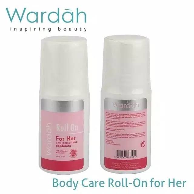 Wardah Roll on For Her 60ml