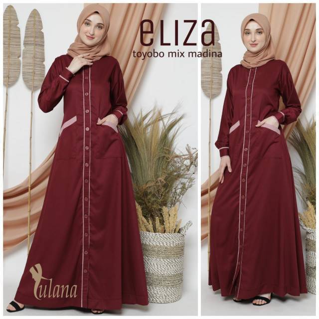 Gamis Eliza Toyobo mix Madina