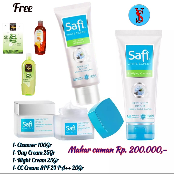 Safi Paket White Expert + Hadiah