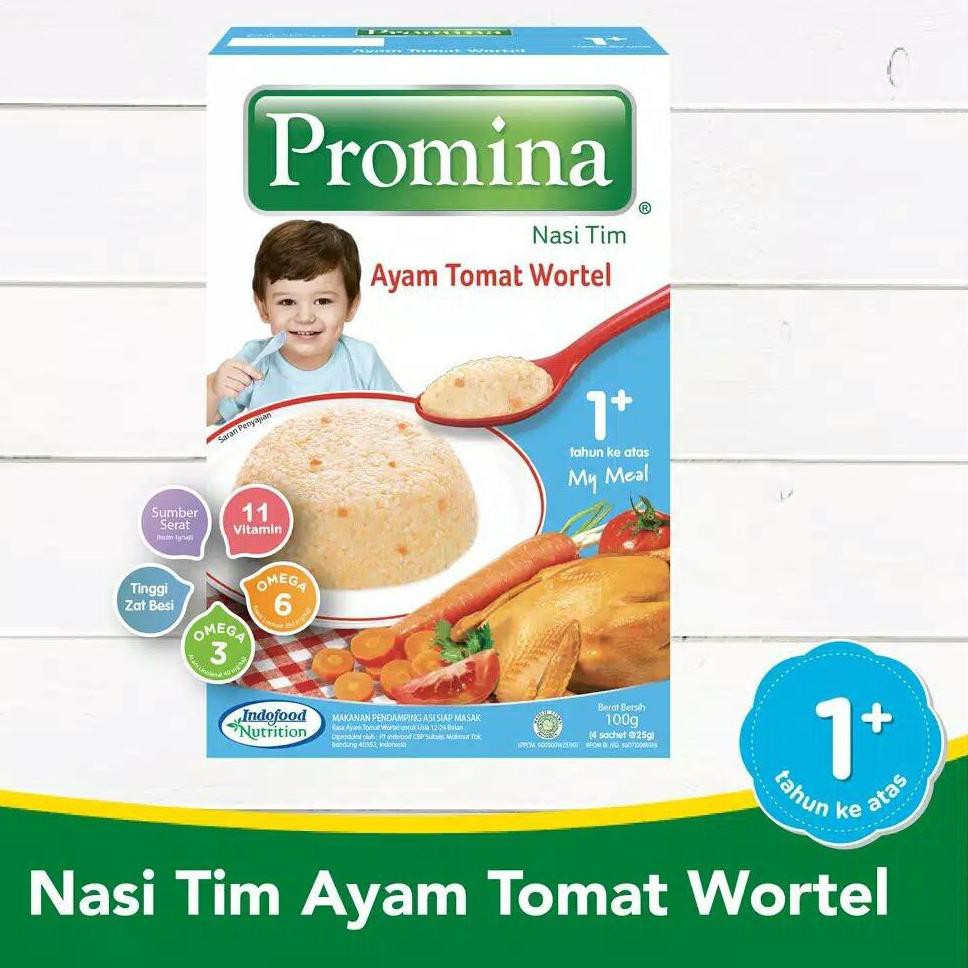 

Tetap Trendϟ 12+ PROMINA NASI TIM AYAM TOMAT WORTEL