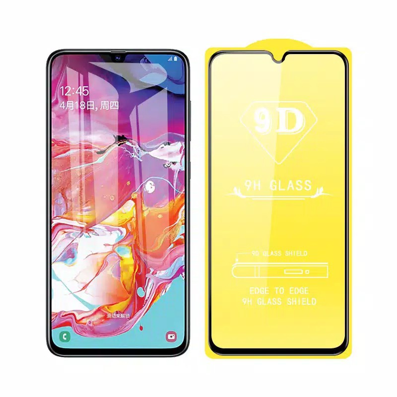 Tempered Glass colour 9D Premium Quality OPPO Series