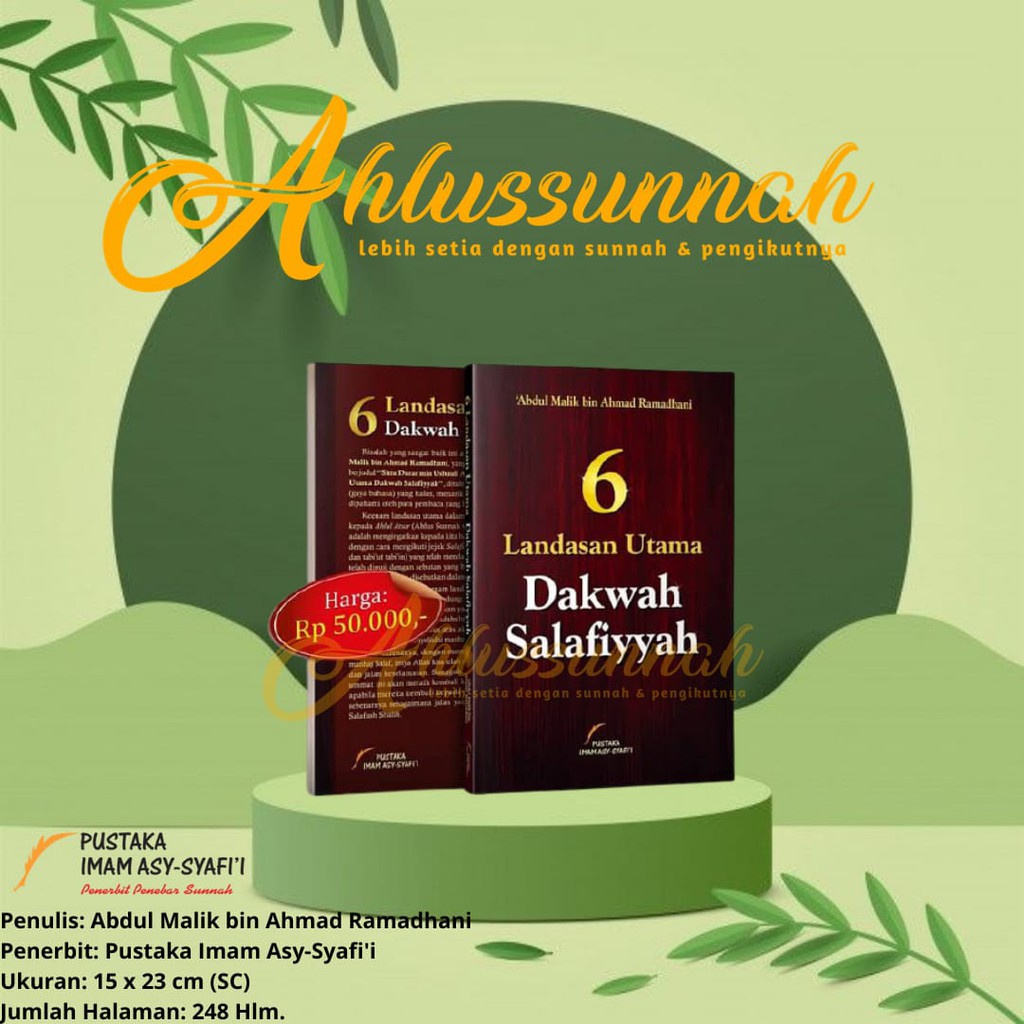 Buku 6 Landasan utama Dakwah Salafiyyah