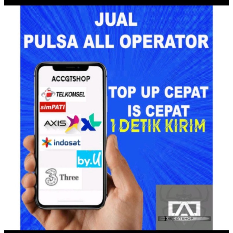 (OPEN 24JAM) PULSA ALL OPERATOR.. MURAH