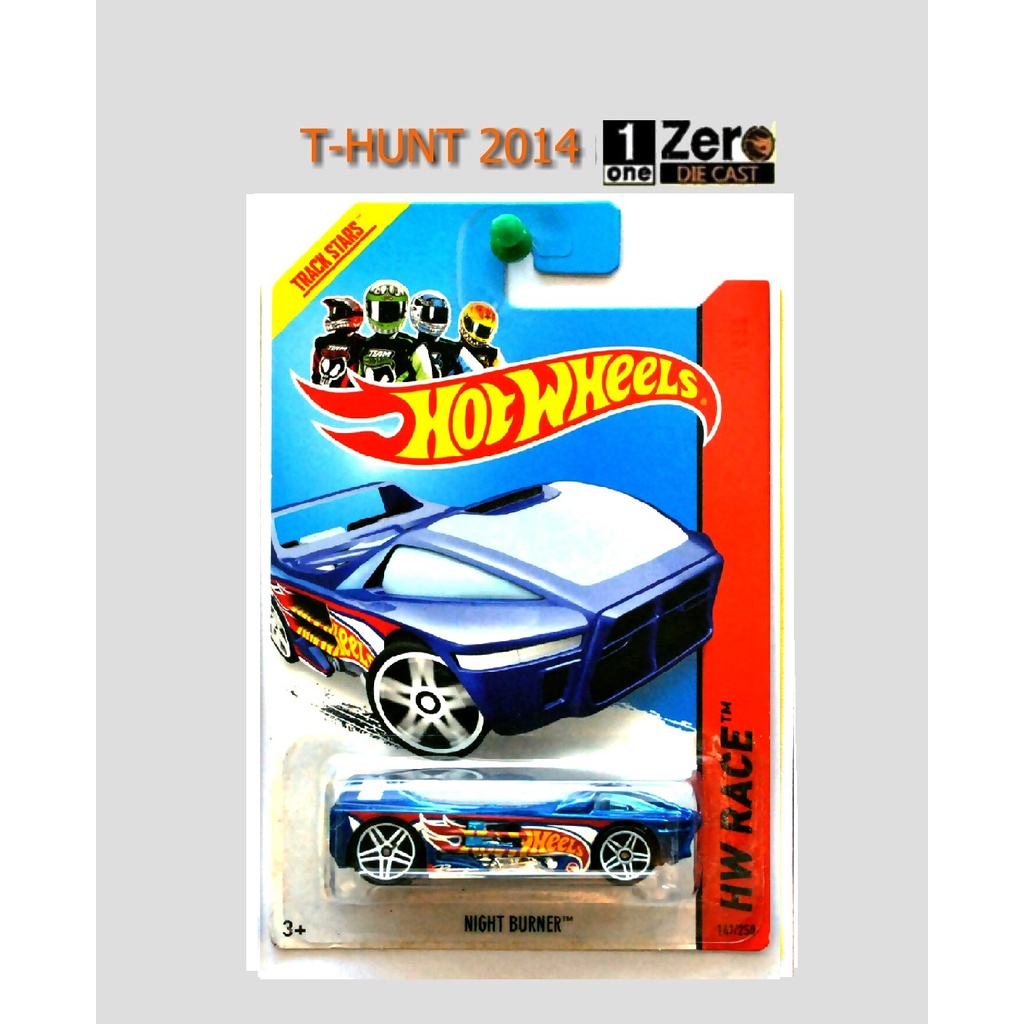 HotWheels T-HUNT 2014 regular,NIGHT BURNER
